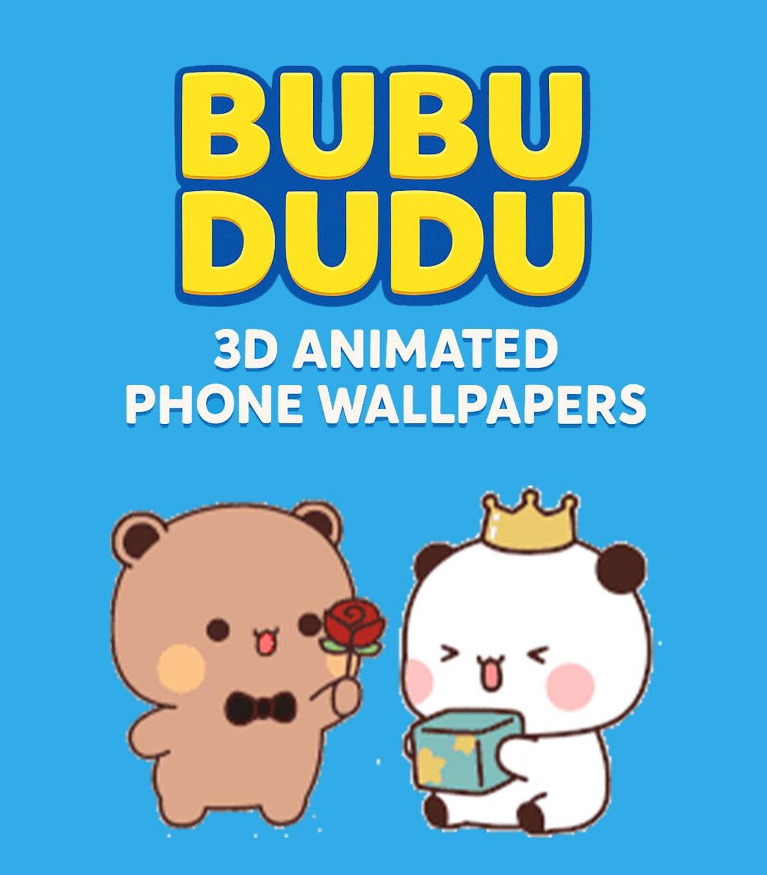 bubu-dudu-fonds-d-cran-anim-s-en-3d-pour-t-l-phone-etsy-france