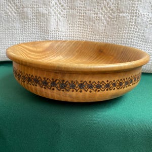 Wood Bowls 8 in Hand Turned Bowl Wooden Bowl For Eating Hand Carved Bowl Rustic Wooden Bowl Bowl With Spiders Salad Bowls Farmhouse