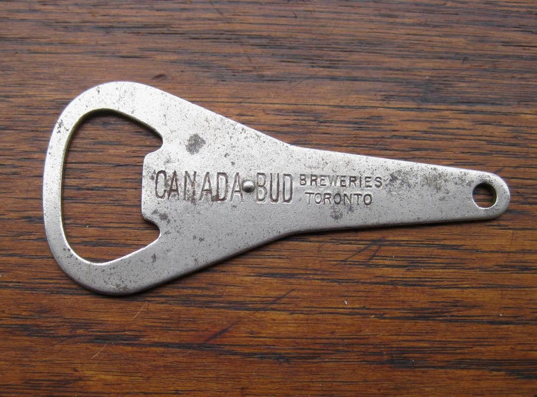 Vintage Spinner Bottle Opener Canada Bud Breweries Toronto 