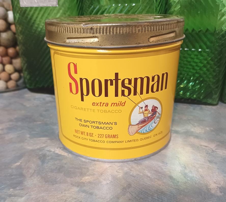 sportsman tobacco tin Sportsman Cigarettes
