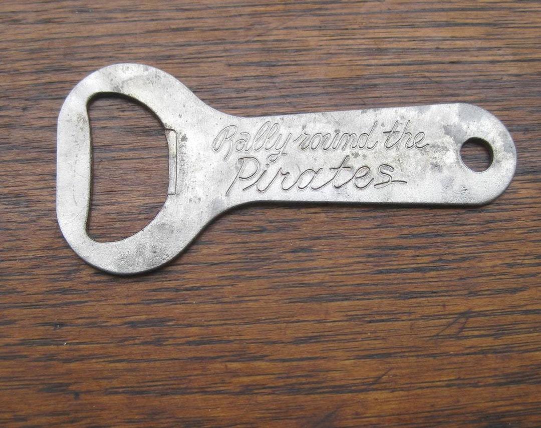 Iron City Beer Bottle Opener Rally Round the Pirates Etsy
