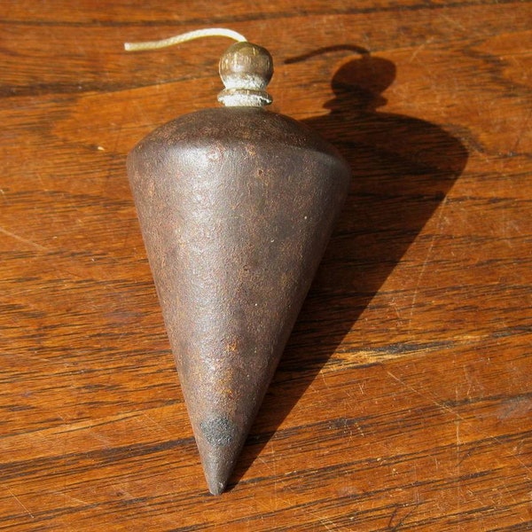 Vintage Plumb Bob Germany Made of Steel Handy Man Tool