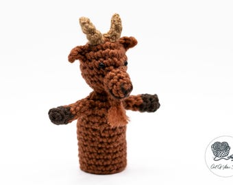SCHEMA ALL'UNCINETTO Gavin la Capra - Amigurumi (pdf, termini USA)