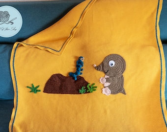 SCHEMA ALL'UNCINETTO La talpa e il bruco - Applicazione (pdf, termini USA) - Coperta non inclusa