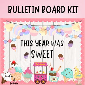 Summer Bulletin Board Kit | Classroom Door Decor | May Decor | End of School Year | Printable | Teacher Resource