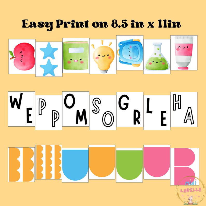 Welcome Back to School Bulletin Board Kit: Classroom Decor (PPT & PDF ...
