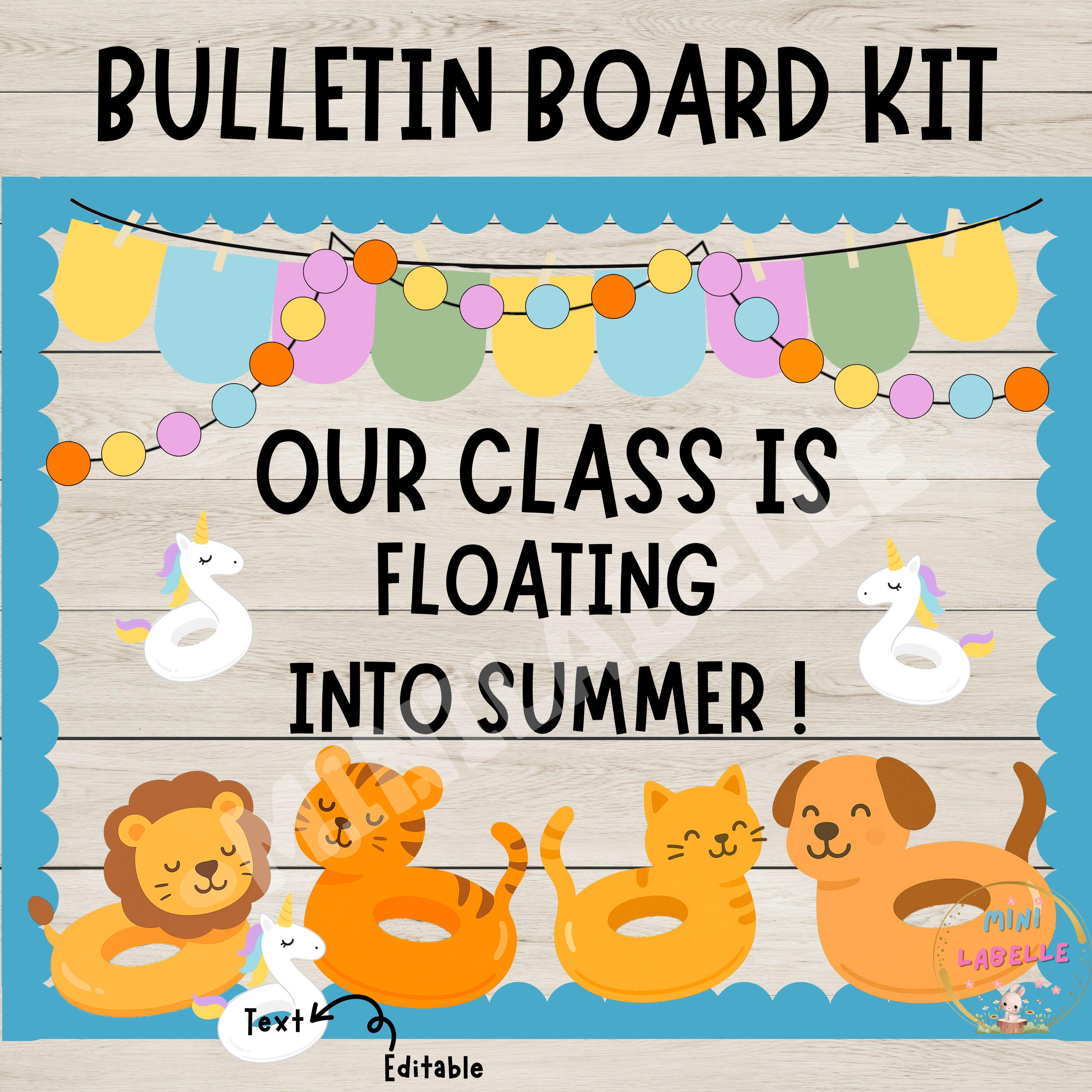 Summer Bulletin Board Kit: Classroom Decor (printable) - Etsy