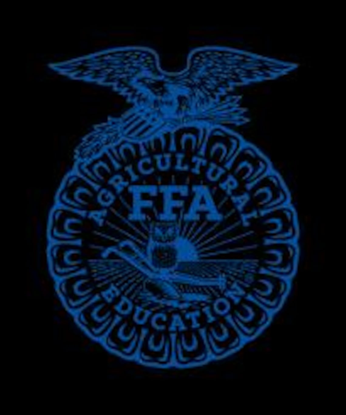 National FFA Organization Emblem Embroidery Design – Digital Files, FFA ...
