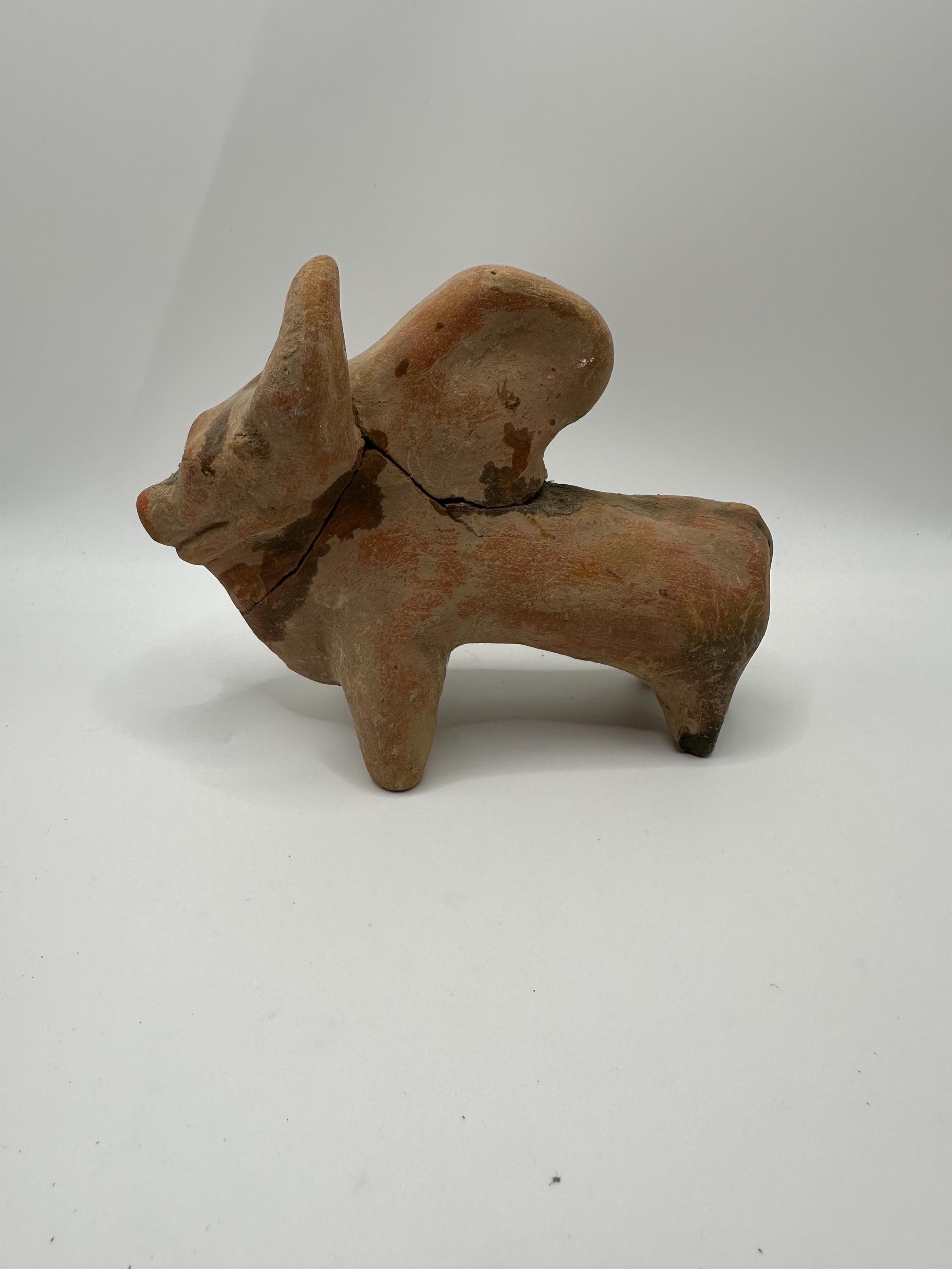 古代インダス文明のテラコッタ製ゼブ牛の像 - Etsy 日本