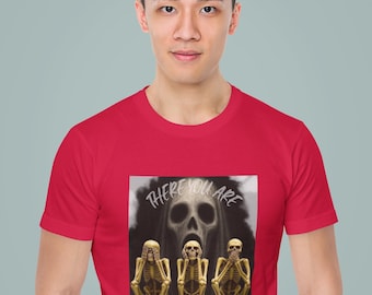 T-shirt met schedelprint: stoere herenkleding van Amerikaans katoen