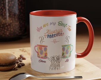 Personalized Best-Tea Mug, Friendship Gift