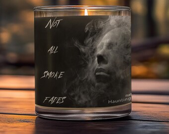 Gruselige duftende Sojakerze, gruselige Raumdekoration, Gothic Halloween Dekor, Horror-Kerze