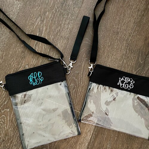 Game Day Bag Clear Stadium Bag Clear Crossbody Purse Etsy