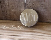 Engraved Monogram Pill Case or Mint Holder