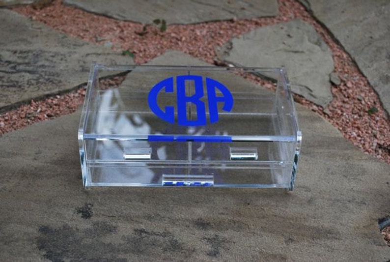 Personalized Acrylic Jewelry Box Graduation Gift Etsy