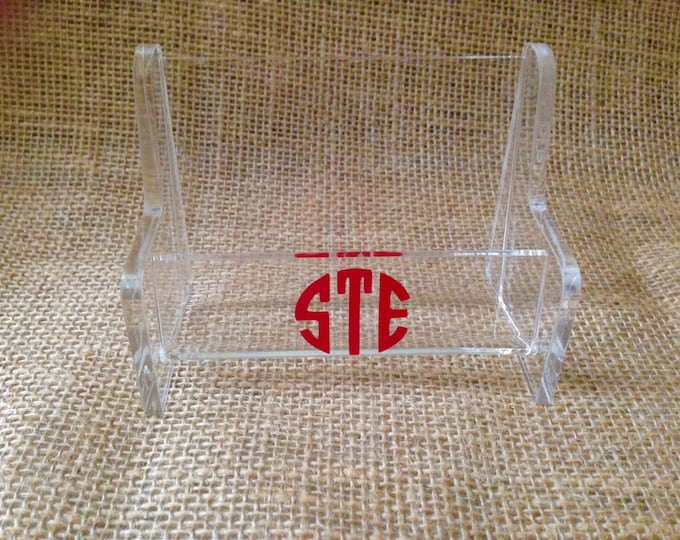 Personalized Acrylic Business Card Holder