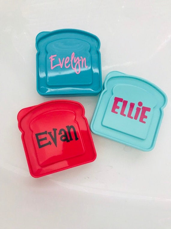 Personalized Sandwich Holder Asst Colors Etsy