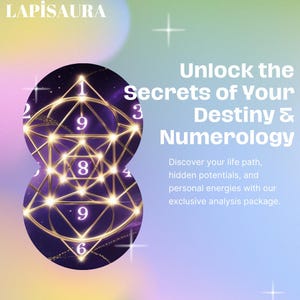 Numerology Destiny Matrix Analysis PDF | Personal Growth & Spiritual Awakening Guide