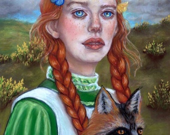 Kindred Spirits Anne of Green Gables fine art print by Tammy Wampler