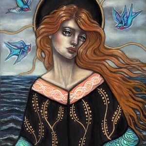 Cliodhna Celtic goddess fine art print by Tammy Wampler