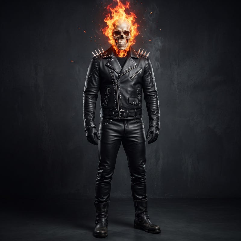 Ghost Rider Costume - Etsy
