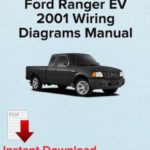 Ford Ranger EV 2001 Wiring Diagrams Manual