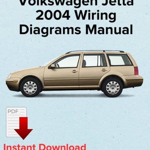 Volkswagen Jetta 2004 Wiring Diagrams Manual
