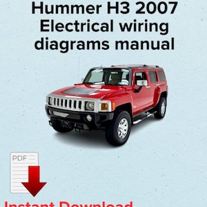 Hummer H3 2007 Electrical wiring  diagrams manual