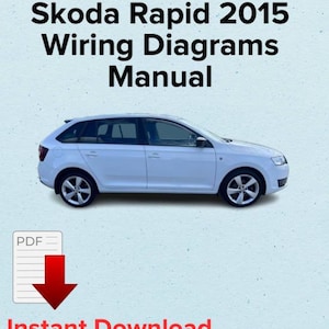 Skoda Rapid 2015 Wiring Diagrams Manual