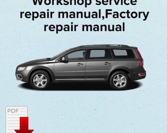 Volvo XC70 2005 Workshop service repair manual,Oem manual,Factory repair manual