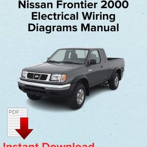 Nissan Frontier 2000 Electrical Wiring Diagrams Manual