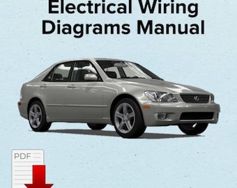 Lexus IS300 2001 Electrical Wiring Diagrams Manual