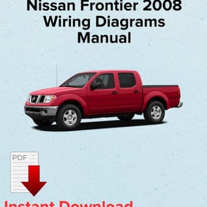 Nissan Frontier 2008 Wiring Diagrams Manual