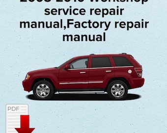 Jeep Grand Cherokee 2005,2006,2007,2008,2009,2010 Workshop service repair manual,Factory repair manual,OEM eBook