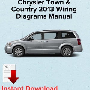 Chrysler Town & Country 2013 Wiring Diagrams Manual