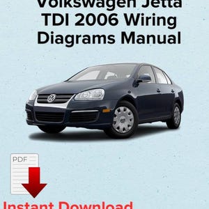 Volkswagen Jetta TDI 2006 Wiring Diagrams Manual