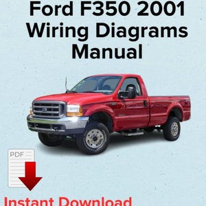 Ford F-350 2001 Wiring Diagrams Manual