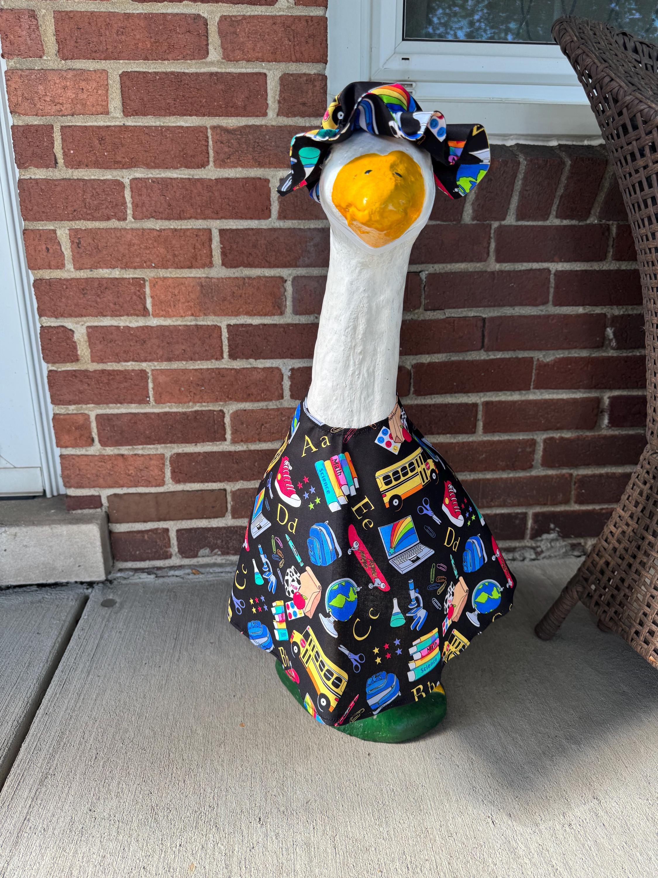 Back to school Porch goose outfit