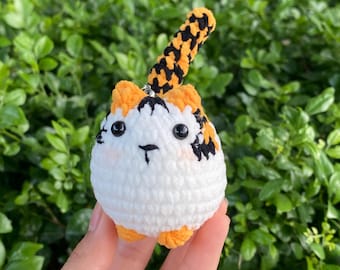 Calico Cat Keychain, Cute Animal Keychains for Backpacks, Cute Stuffed Cat Accessories, Unique Gifts for Cat Lovers
