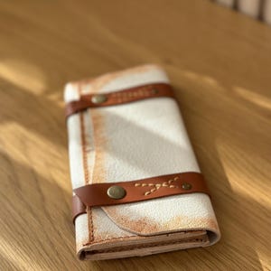 Minimalist Leder Portemonnaie Frauen, Custom Damen Geldbörse, Lange Damen Geldbörse, Leder Handy Geldbörse, schlanke lange Geldbörse, Damen Geldbörse