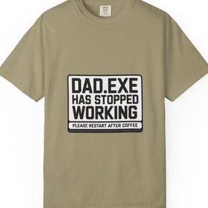 Programmer Dad Shirt - Dad.exe Has Stopped Working - Funny Coding Father's Day Gift - Tech Dad Tee - Developer Dad Humor