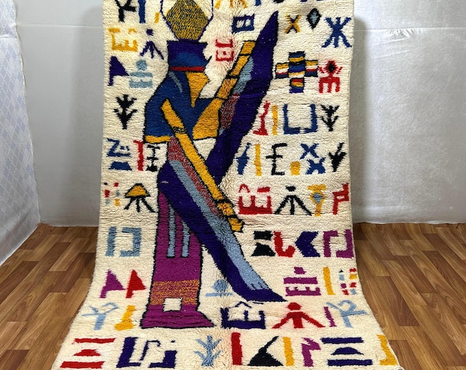 Authentic Handwoven Berber Rug | A Cultural Treasure for Your Home | Heritage and Artistry Flooring