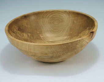 Large Wooden Salad Bowl HandMade from Western Maple
