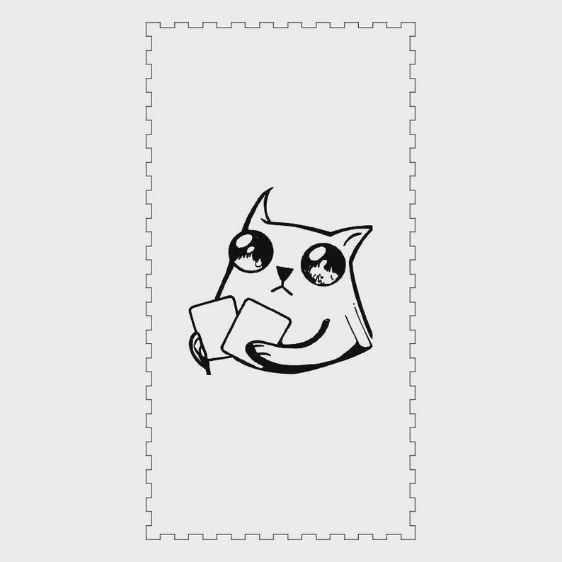 Exploding Kittens - TCGストレージプレミアムボックス（2スロットポートレート） 画像 3