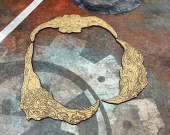 Awakened Woodland MDF - Terreno tagliato al laser per wargame - Scala ufficiale