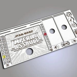 4x Star Wars Imperial Assault Player Board (Hero Cards & Tokens Organizer)