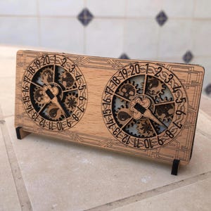 Mechanischer runder Doppellebenszähler: Multi-Game Edition