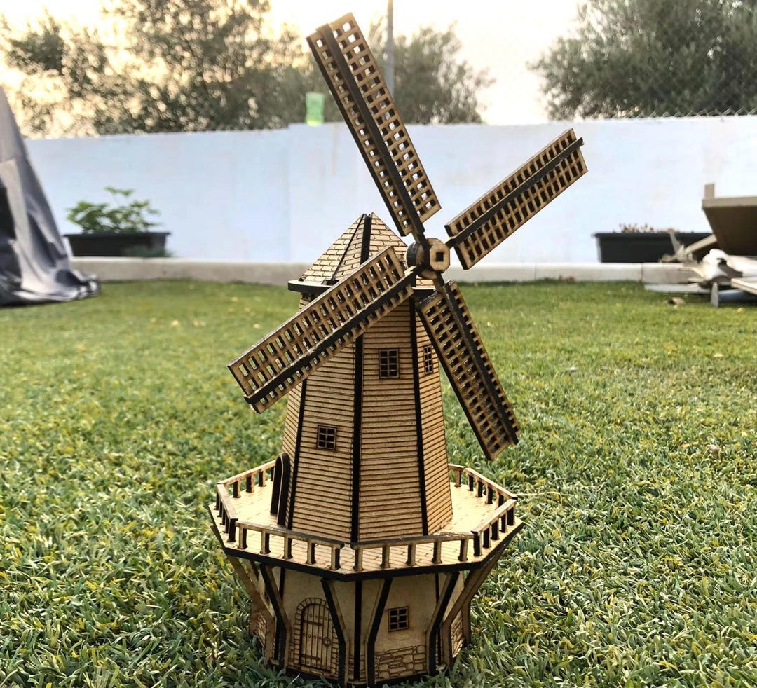 Dutch Windmill for Wargames - 15mm/h0 Scale - Etsy