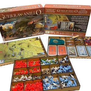 War of the Ring Insert: Organizer for Base Game and Expansions