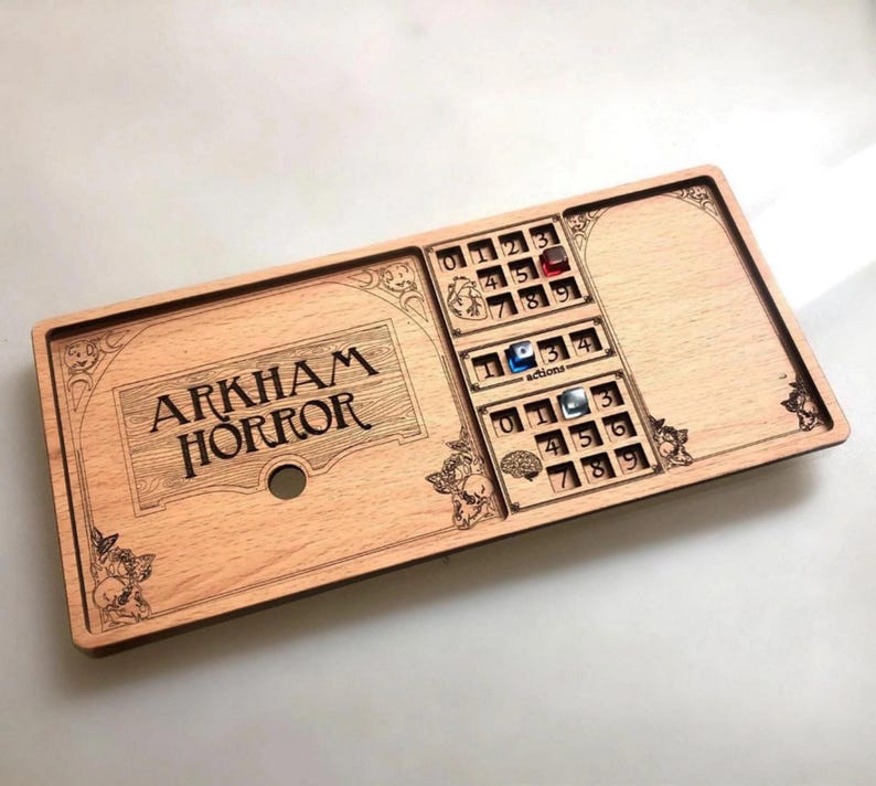 4x Arkham Horror Player Boards 